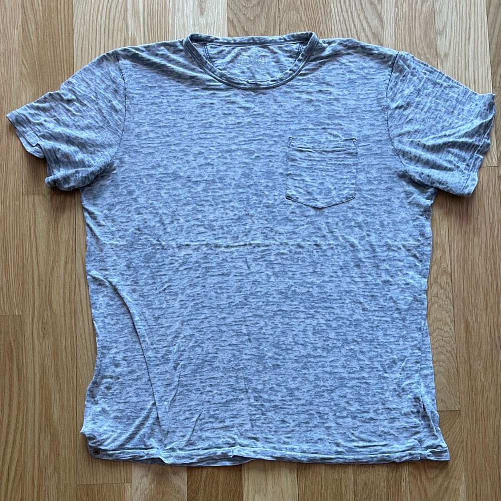 Converse vintage acid wash tee L